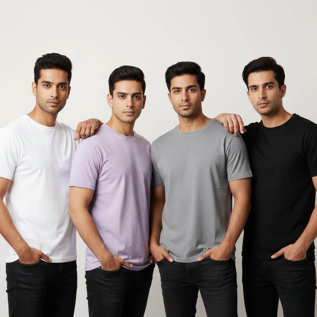 Regular T-Shirts Pack of 4