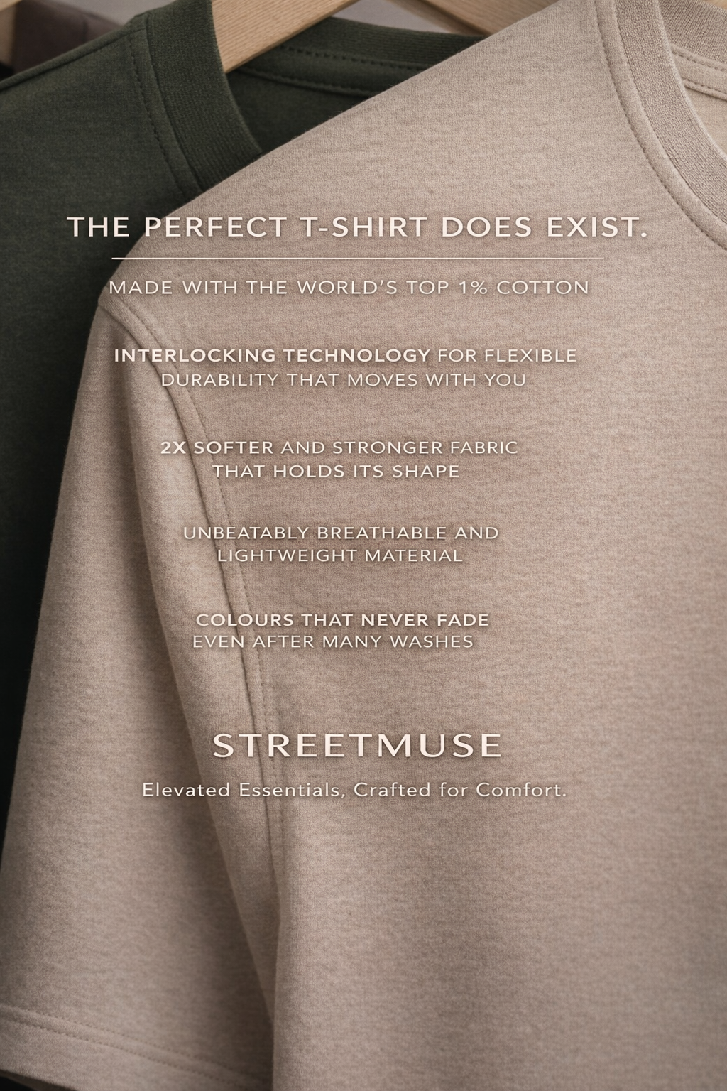 Pack of 2 Oversized t-shirt  (ivory and jet black)