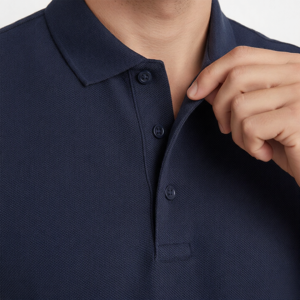 Polo T-Shirts Pack of 4 (black white navy olive)