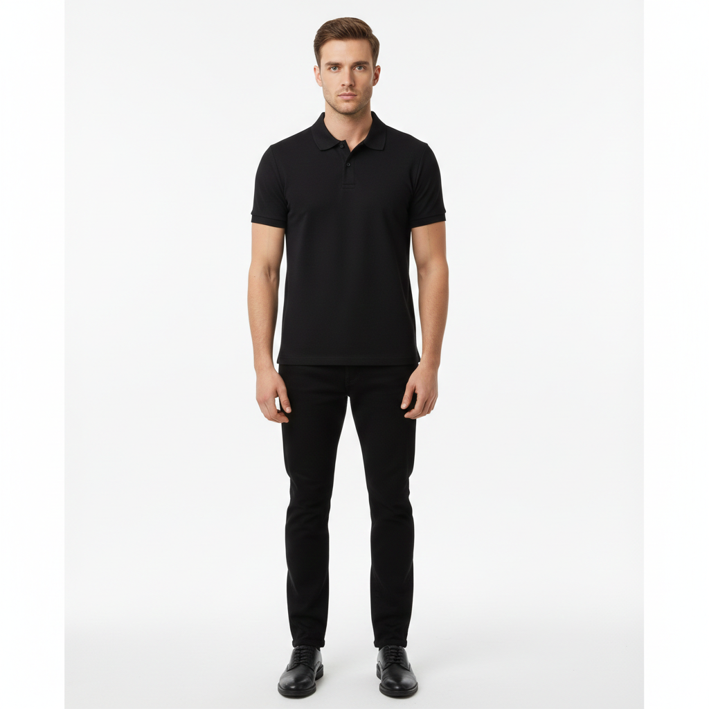 Polo T-Shirts Pack of 4 ( black white beige olive )