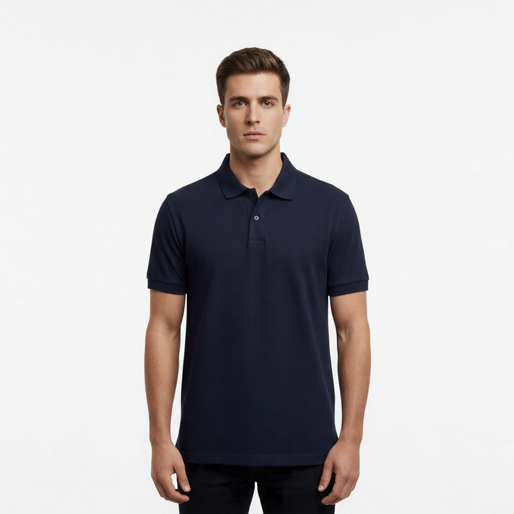 Polo T-Shirts Pack of 4 (black white navy olive)