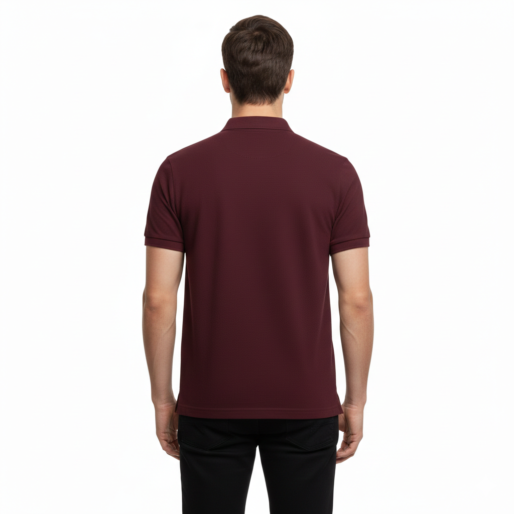 Polo T-Shirts Pack of 4 (navy grey white maroon)