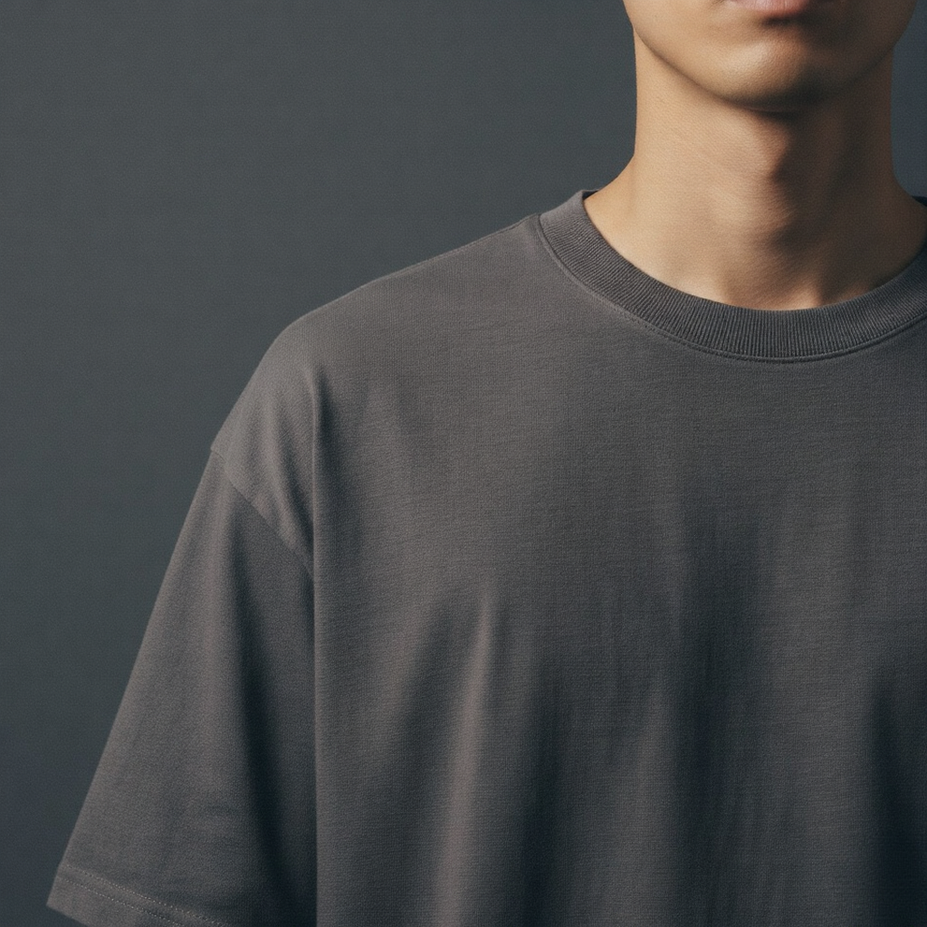 Oversized t-shirt  (charcoal grey)