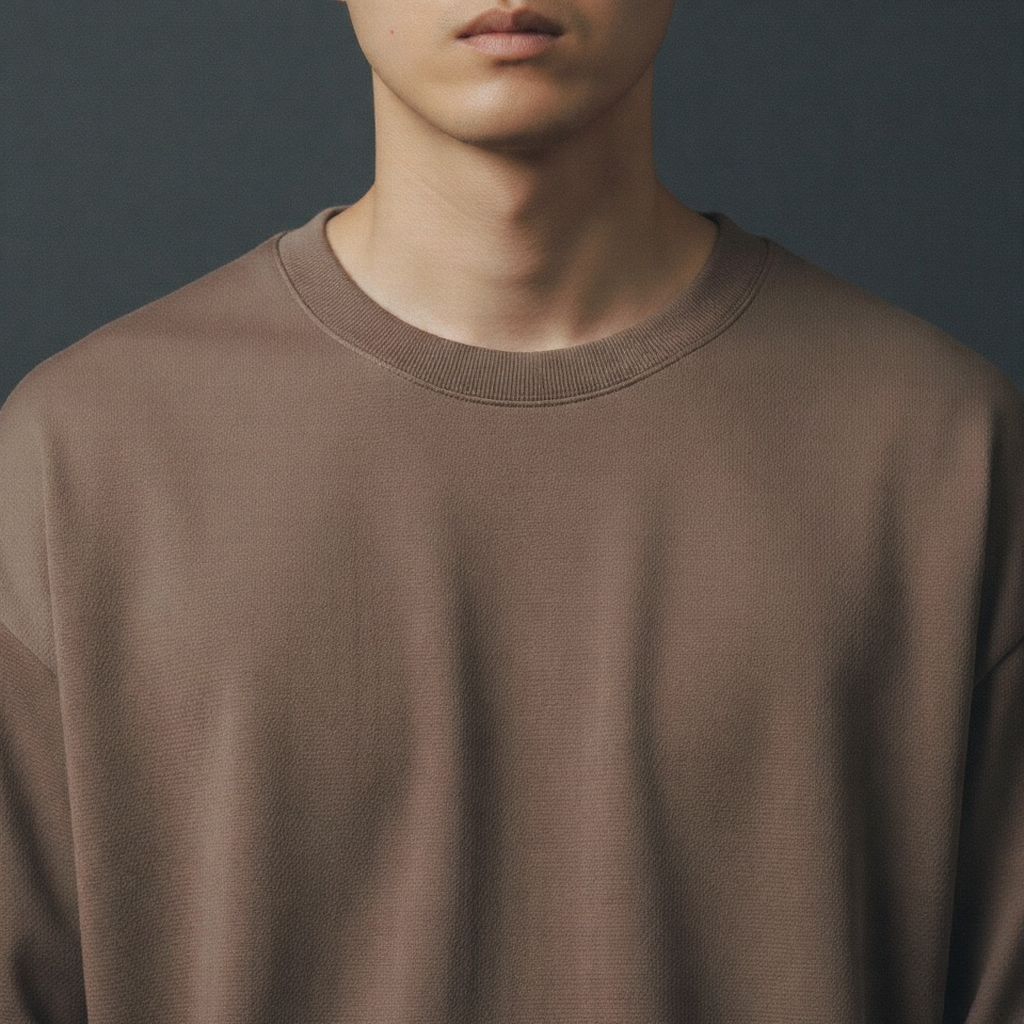 Oversized t-shirt  (dusty brown)