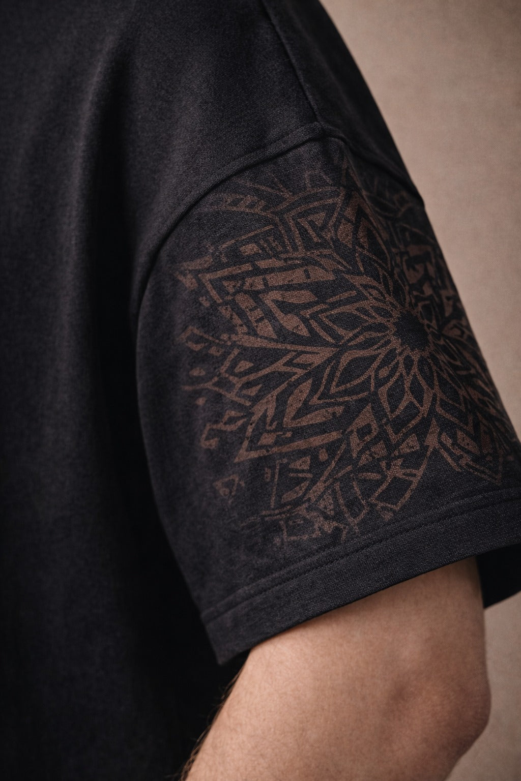 Men’s “GOD MODE ON” Graphic Printed T-Shirt – Premium Cotton | Regular & Oversized Fit