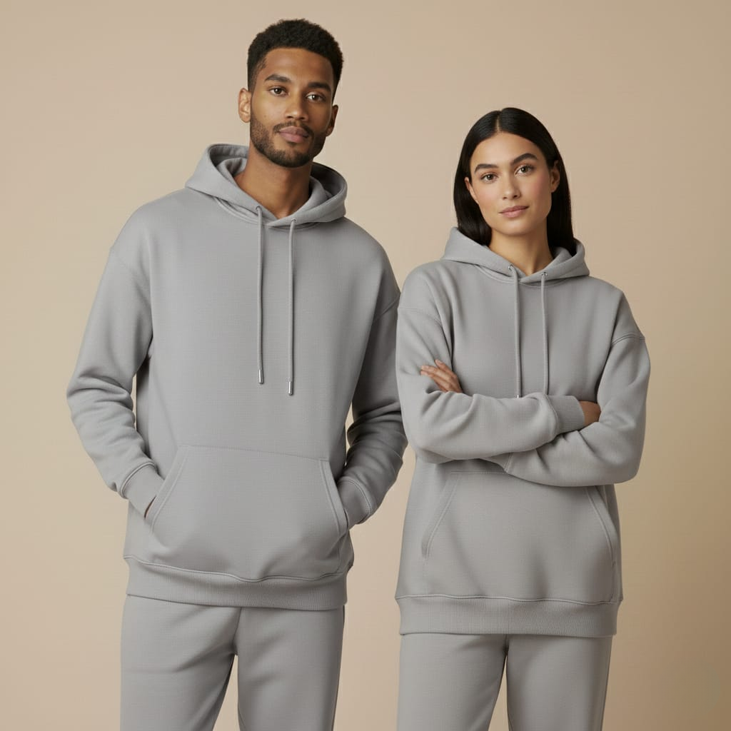 Pack of 2 Premium Hoodies – Ultimate Comfort & Style Combo (Gray ) Unisex | Designed for Everyone