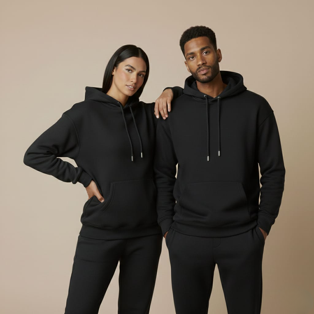 Pack of 2 Premium Hoodies – Ultimate Comfort & Style Combo (Black) Unisex | Designed for Everyone