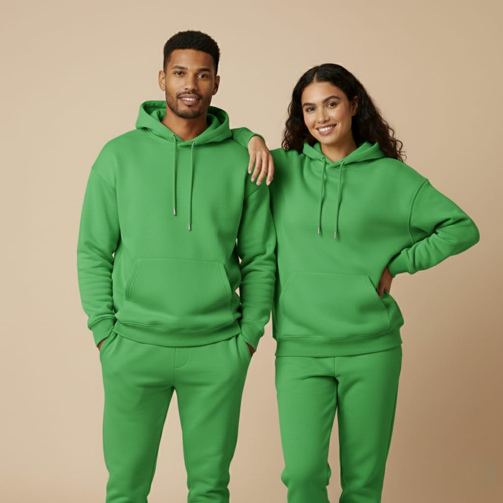 Pack of 2 Premium Hoodies – Ultimate Comfort & Style Combo (Green) Unisex | Designed for Everyone