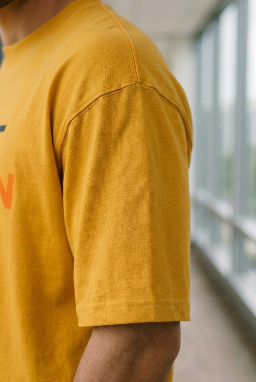 Men’s “HEAT MODE” Graphic Printed T-Shirt – Premium Cotton | Regular & Oversized Fit