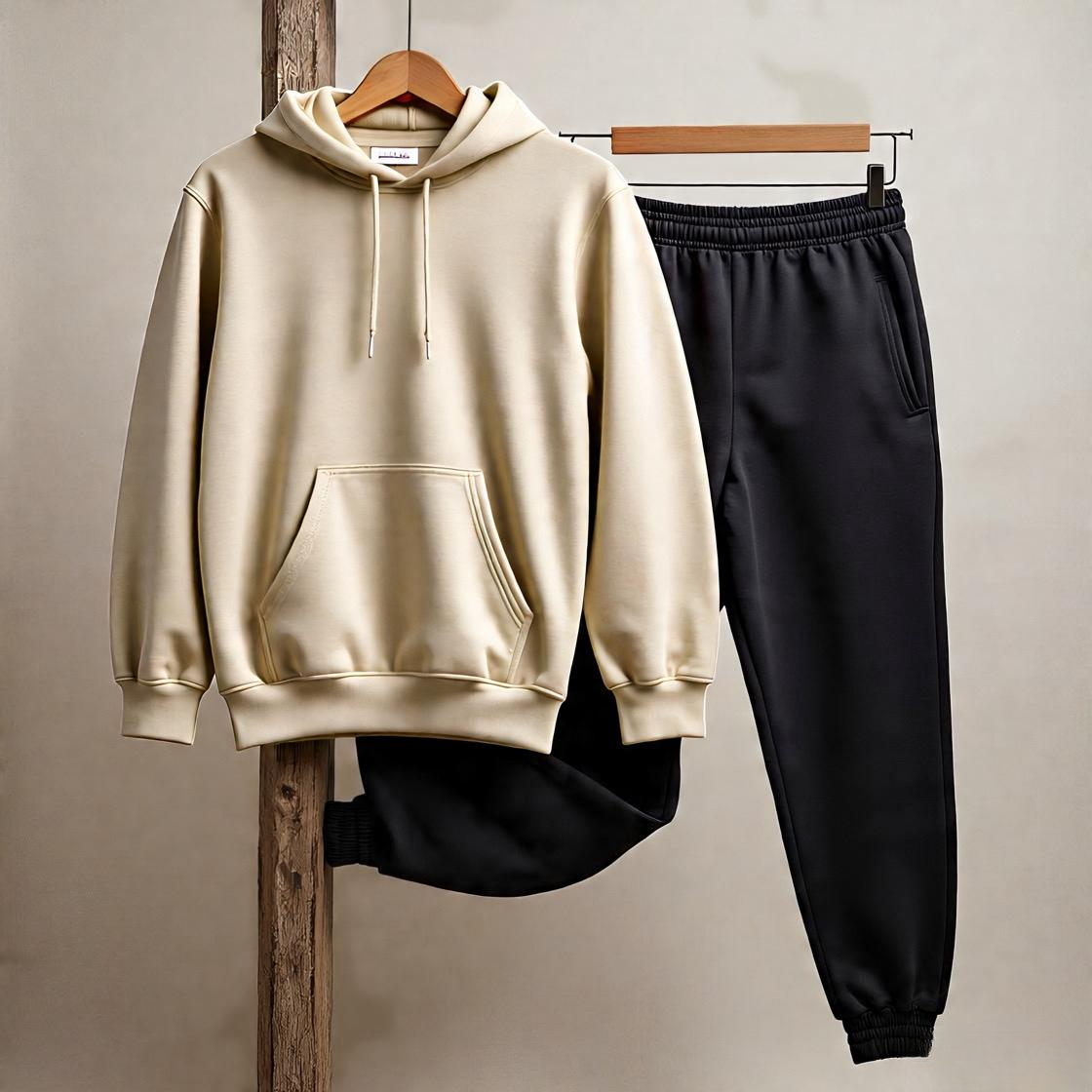 Stay Warm in Style – Hoodie & Lower Winter Combo (M to XXL)