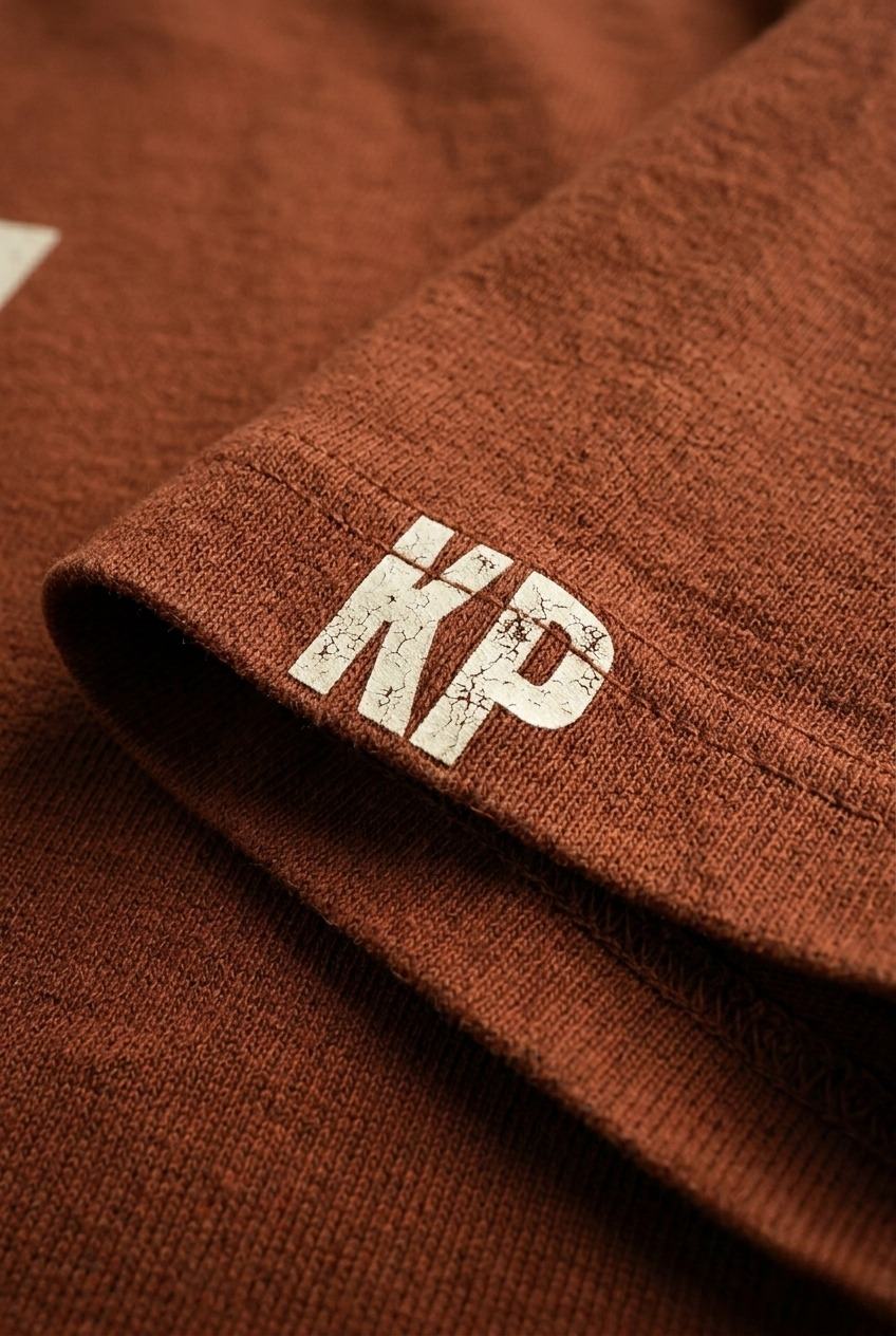 Men’s “Karma Positive” Graphic Printed T-Shirt – Premium Cotton | Regular & Oversized Fit