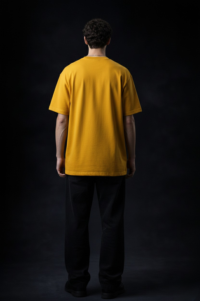 Men’s “Veer Hanumat Gada” Graphic Printed T-Shirt – Premium Cotton | Regular & Oversized Fit