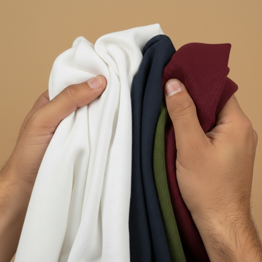 Pack of 4 Oversized t-shirt  (white, navy, olive, maroon)