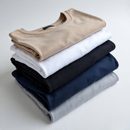 Combo of 5 Pure Cotton T-Shirts – Just ₹1199