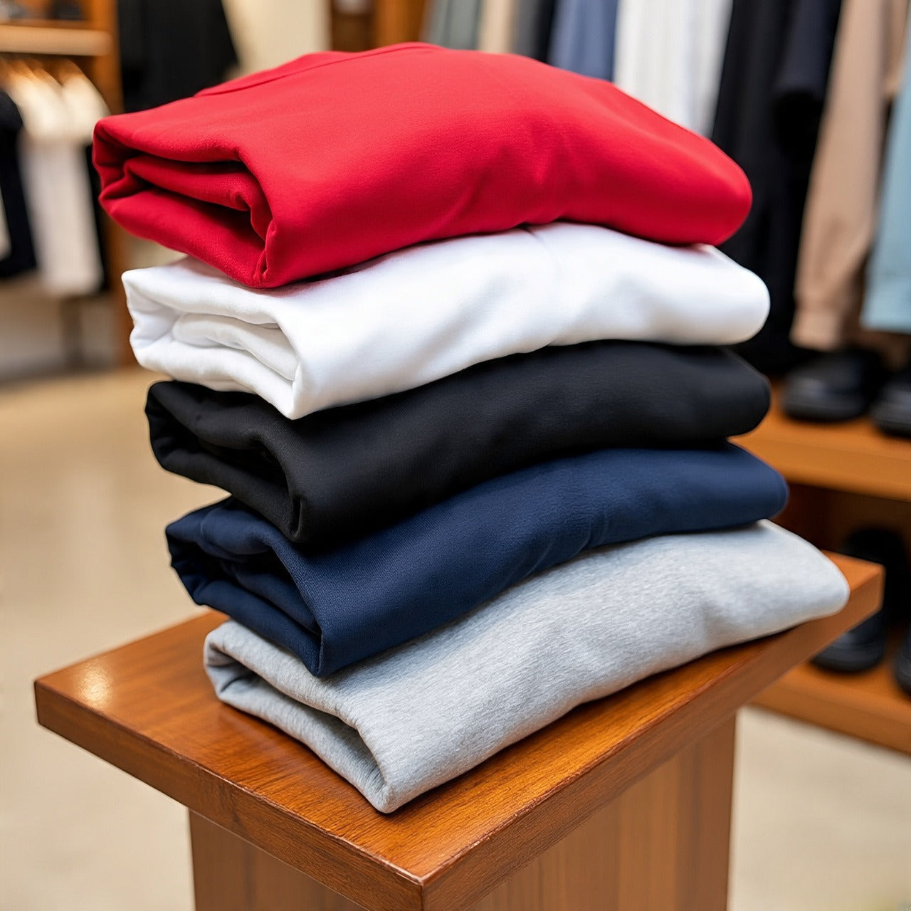 Combo of 5 Pure Cotton T-Shirts – Just ₹1199