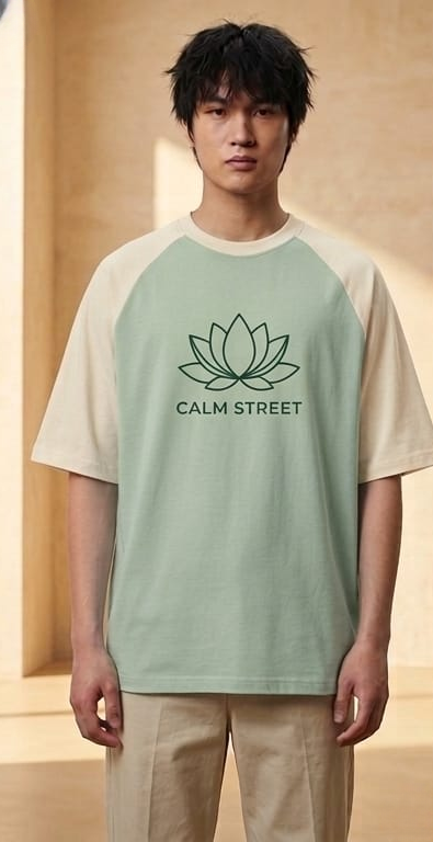 Men’s “Clam Street” Graphic Printed T-Shirt – Premium Cotton | Regular & Oversized Fit