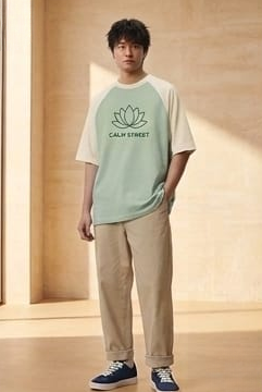 Men’s “Clam Street” Graphic Printed T-Shirt – Premium Cotton | Regular & Oversized Fit