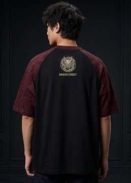 Men’s “Dragon Street” Graphic Printed T-Shirt – Premium Cotton | Regular & Oversized Fit