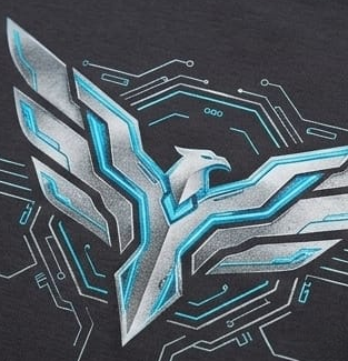 Men’s “Cyber Falcon 88” Graphic Printed T-Shirt – Premium Cotton | Regular & Oversized Fit