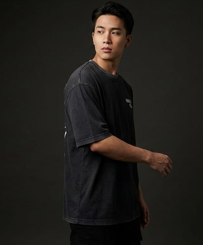 Men’s “GEN Z Club” Graphic Printed T-Shirt – Premium Cotton | Regular & Oversized Fit