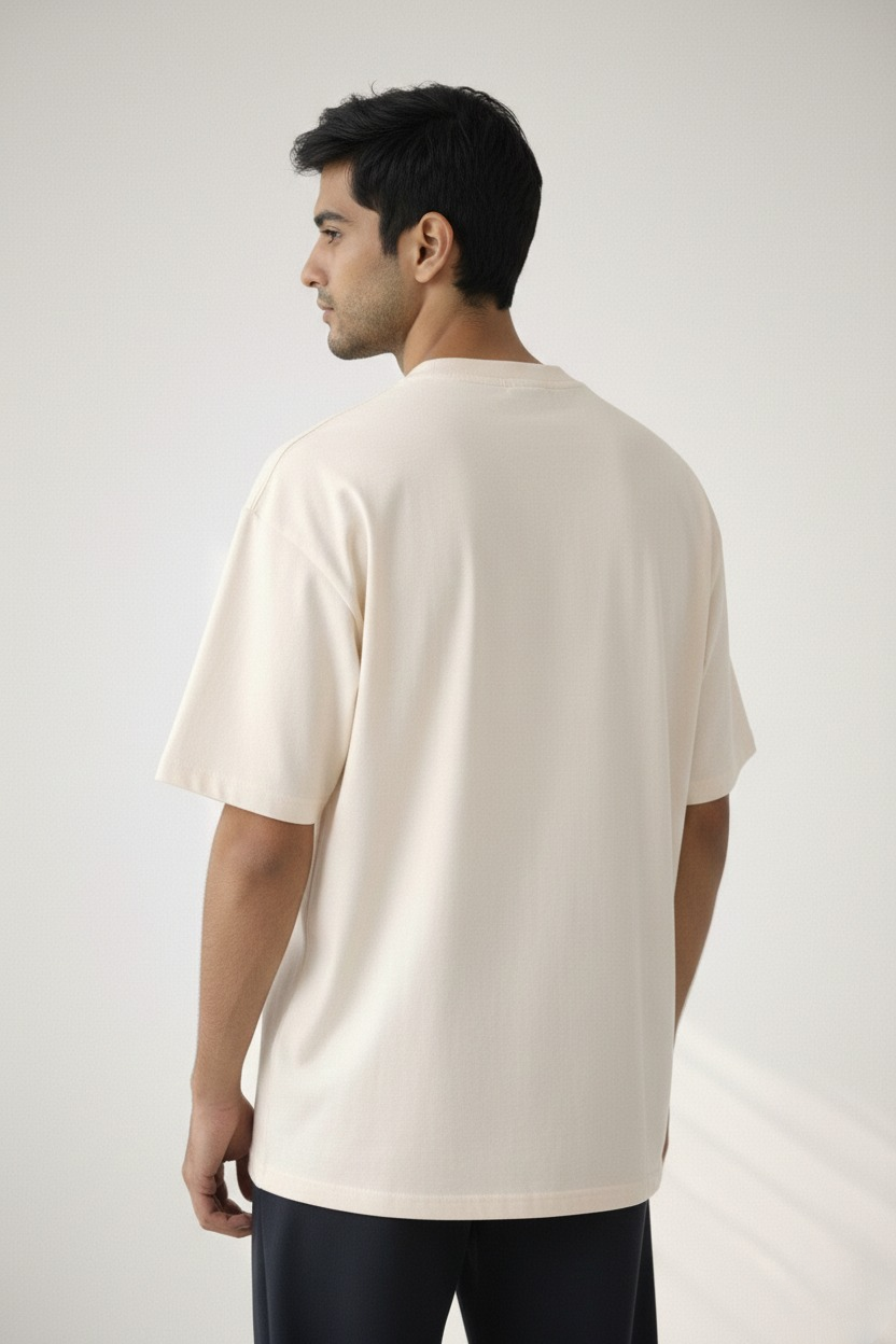 Men’s “Cozy Panda” Graphic Printed T-Shirt – Premium Cotton | Regular & Oversized Fit