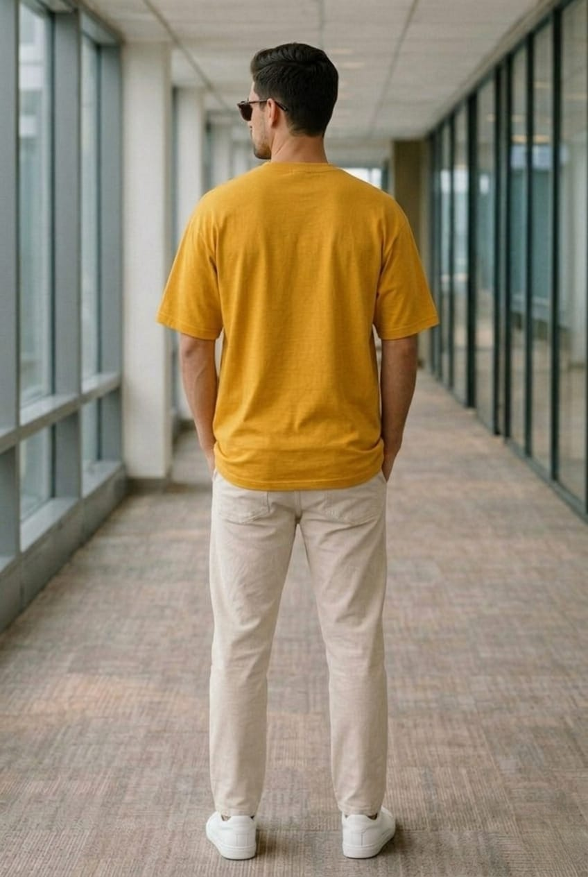 Men’s “HEAT MODE” Graphic Printed T-Shirt – Premium Cotton | Regular & Oversized Fit