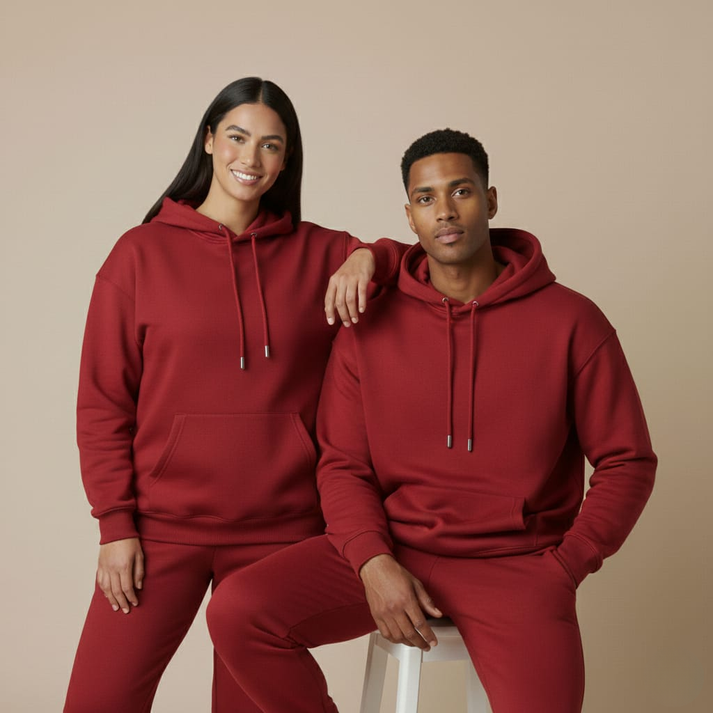 Pack of 2 Premium Hoodies – Ultimate Comfort & Style Combo (Red) Unisex | Designed for Everyone